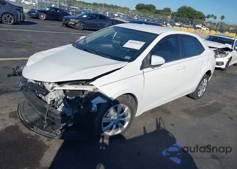 2014 Toyota Corolla Le из США, поврежденный, VIN 2T1BURHE1EC093545